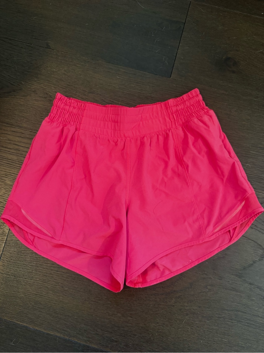 Lululemon Women's Pink Athletic Shorts - Stretch Waist